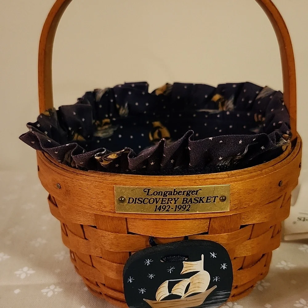 Longaberger Discovery Basket with Nautical Accent